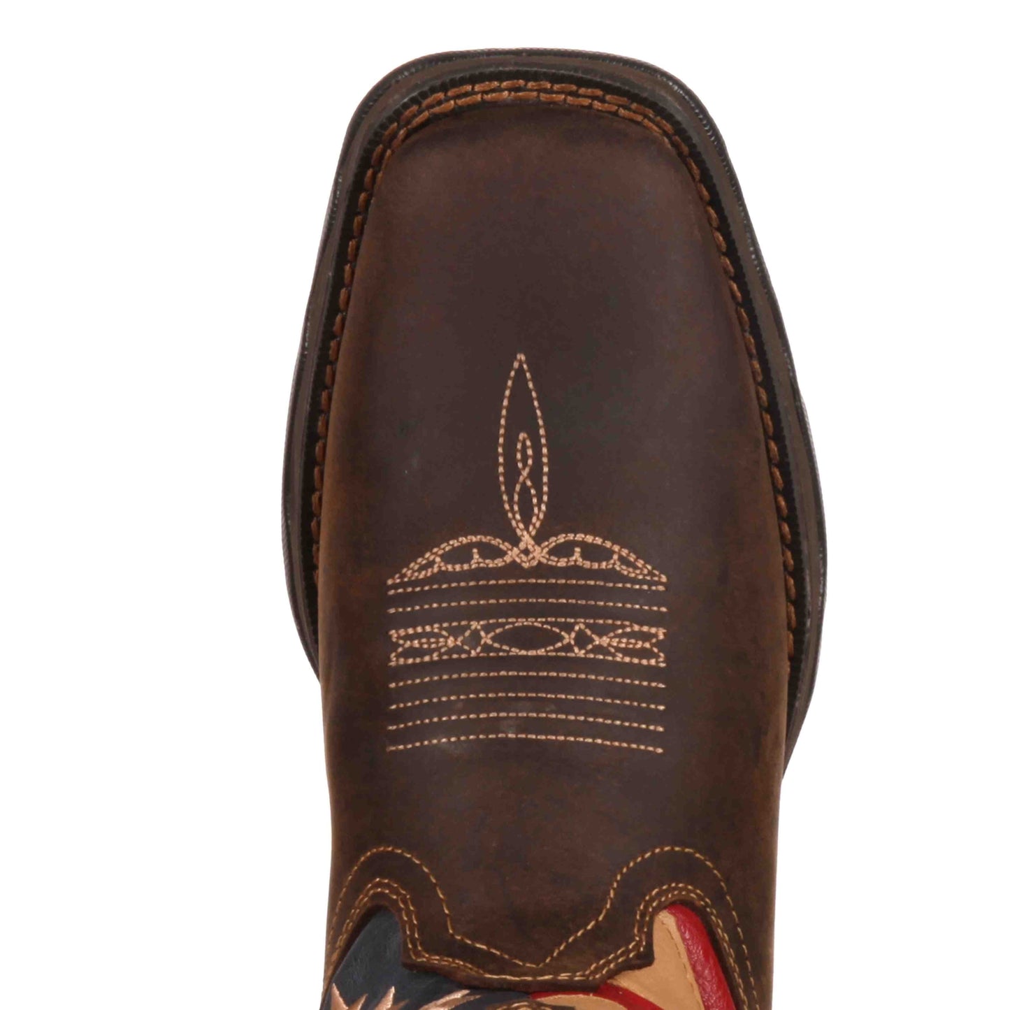 Durango Women's Rebel Patriotic Flag Square Toe Western Boots RD4414