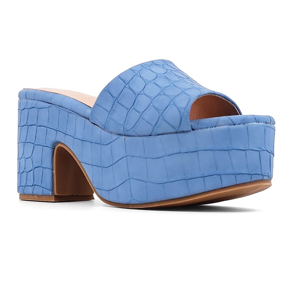 Giza Croc Platform Sandals - SundialGiza Croc Platform Sandals