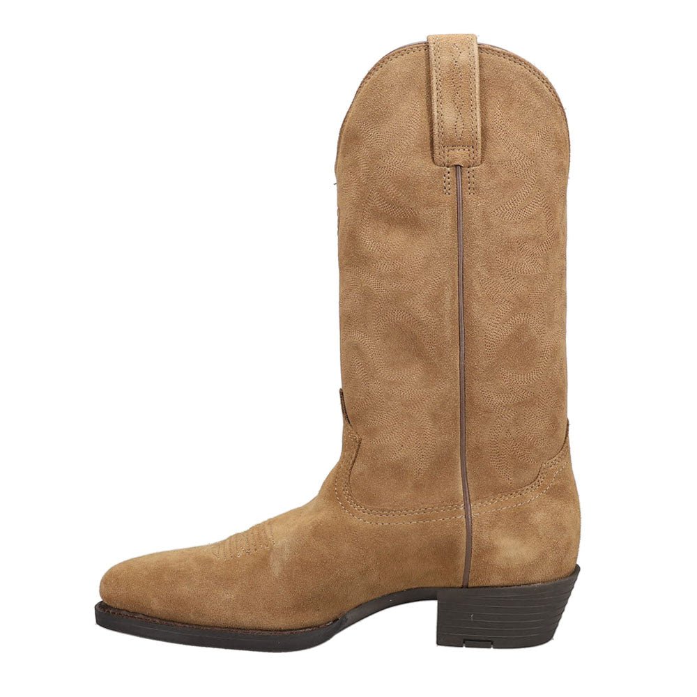 Heritage Embroidered Round Toe Pull On Cowboy Boots - SundialHeritage Embroidered Round Toe Pull On Cowboy Boots