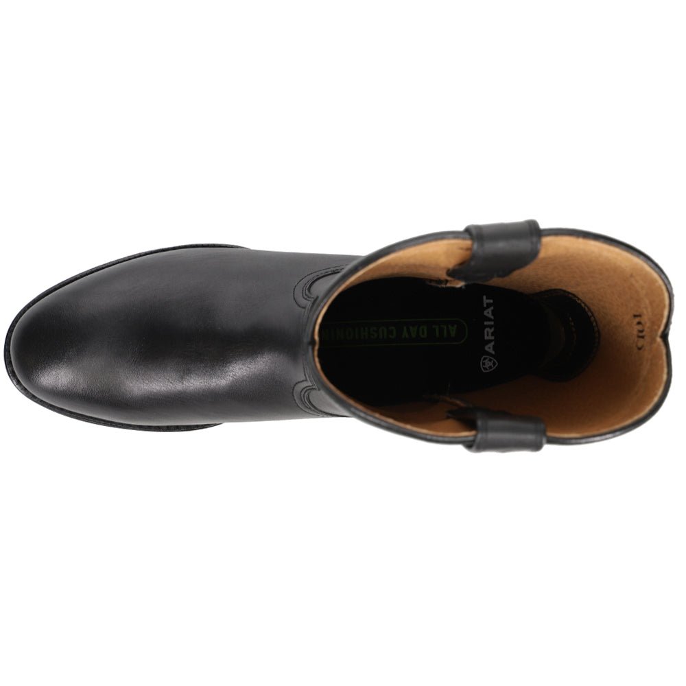Heritage Round Toe Pull On Cowboy Boots - SundialHeritage Round Toe Pull On Cowboy Boots