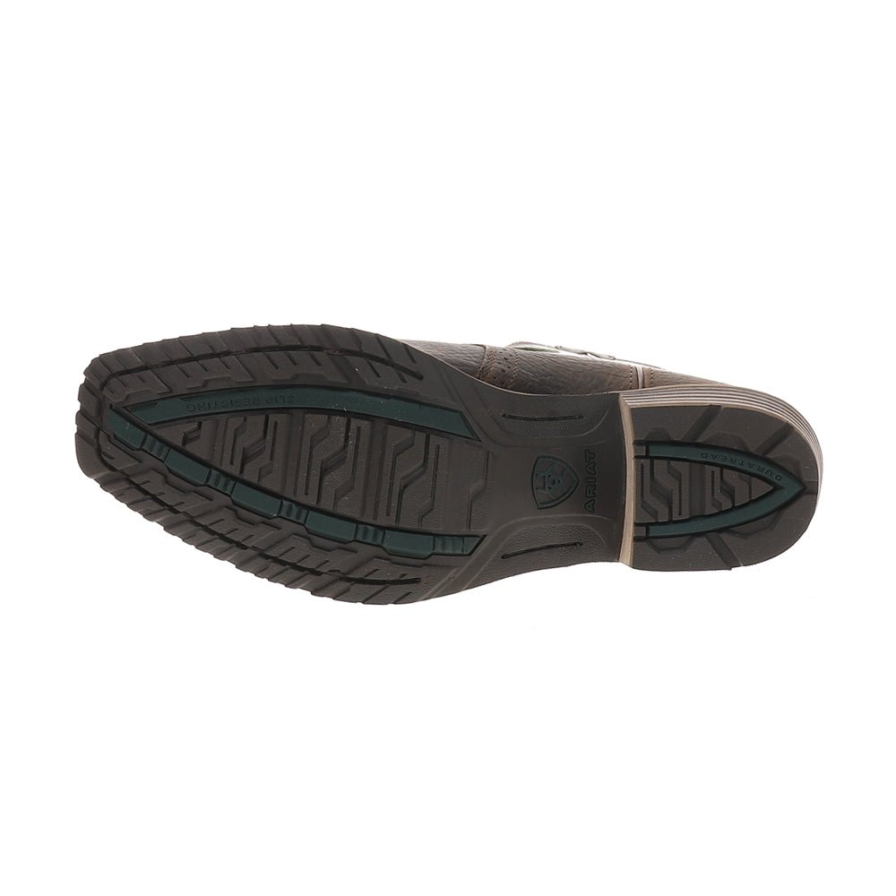 Hybrid Roughstock Antler Embroidered Snip Toe Pull On Cowboy Boots - SundialHybrid Roughstock Antler Embroidered Snip Toe Pull On Cowboy Boots