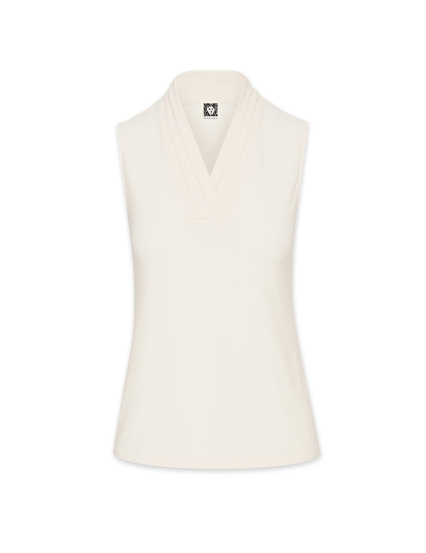 V-Neck Triple Pleat Top
