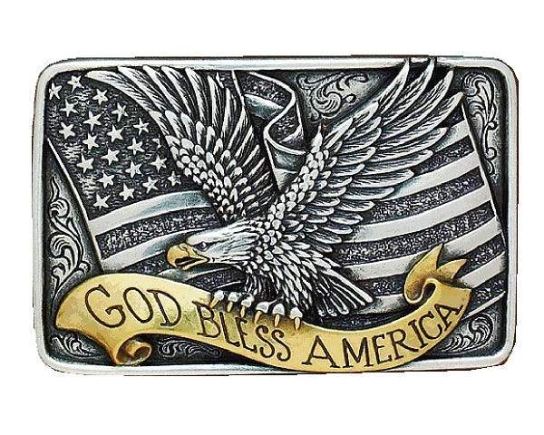 Nocona Men's American Eagle Buckle 37015