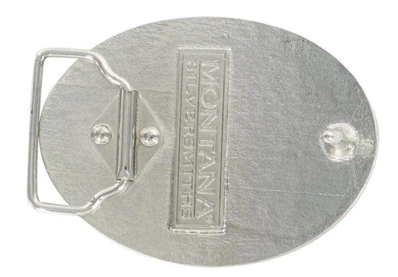 Montana Silversmiths Grand Mexican Flag Attitude Buckle A855