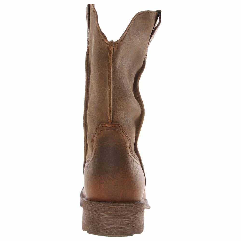 Rambler Square Toe Pull On Cowboy Boots - SundialRambler Square Toe Pull On Cowboy Boots