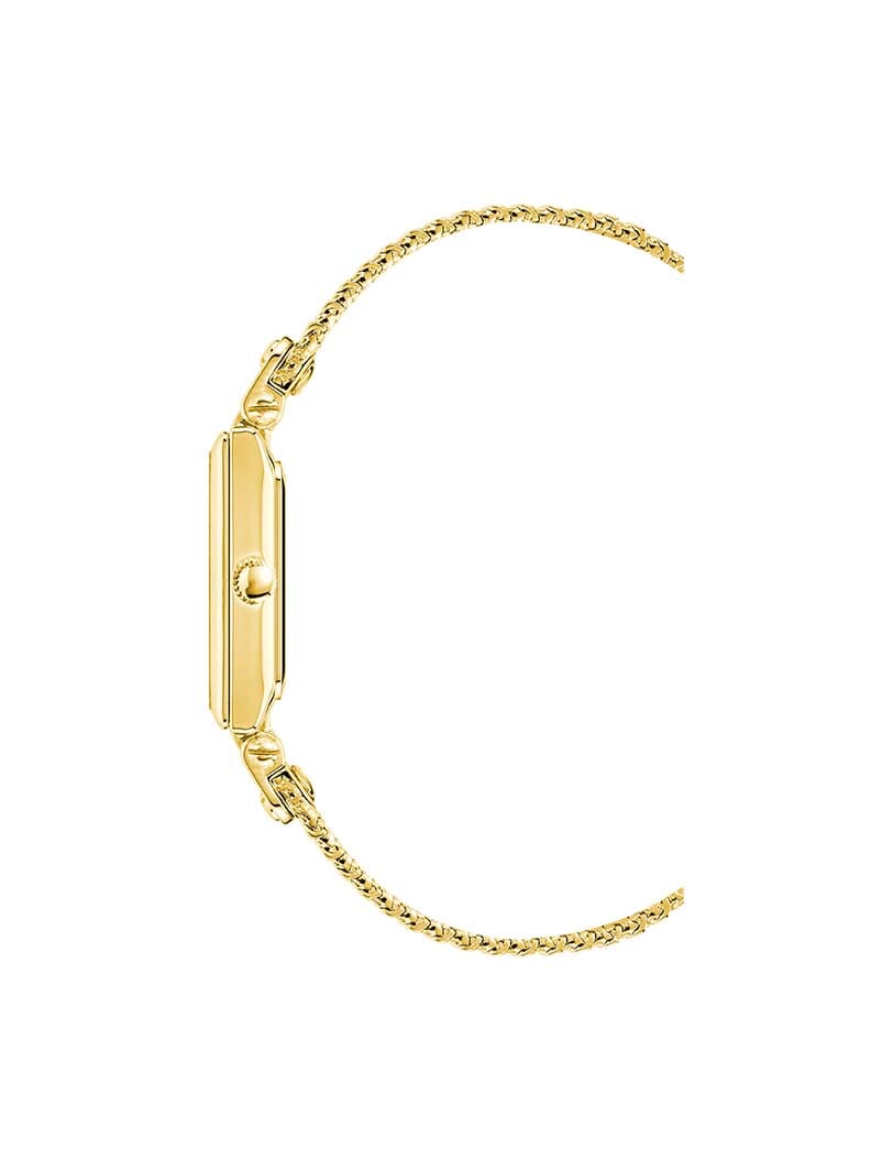 Rectangular Case Mesh Bracelet Watch