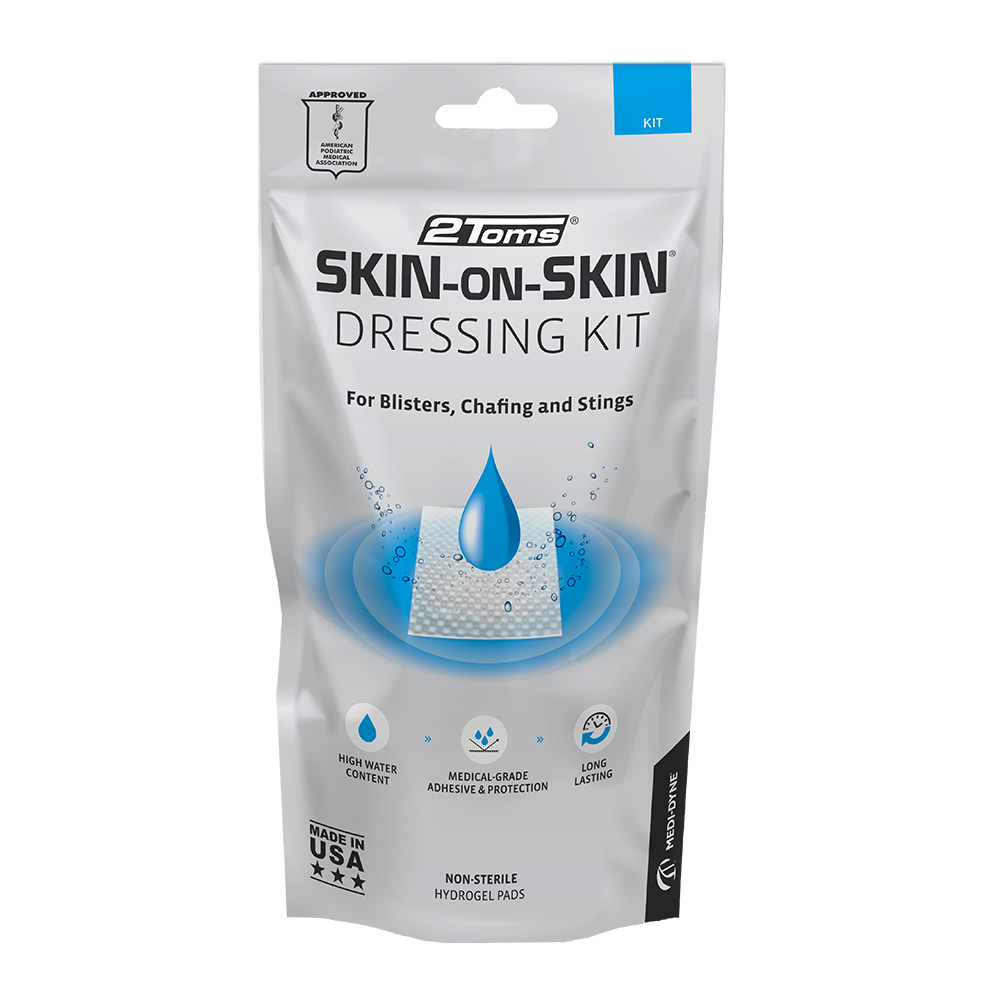 2Toms® Skin-on-Skin® Dressing Kit, Hydrogel Pads and Tape