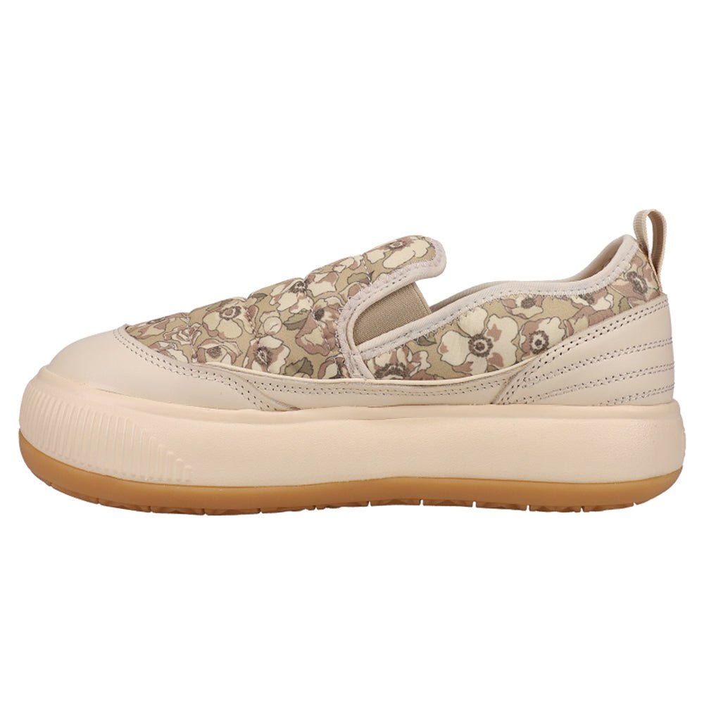Suede Mayu Liberty Floral Slip On Sneakers - SundialSuede Mayu Liberty Floral Slip On Sneakers