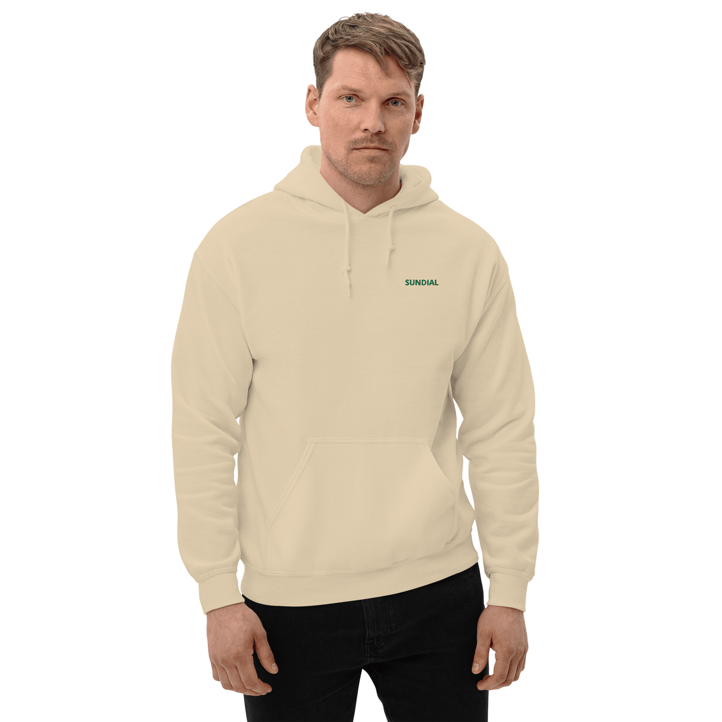 Sundial Horizon Hoodie – Sunbeam Sand & Evergreen - SundialSundial Horizon Hoodie – Sunbeam Sand & Evergreen