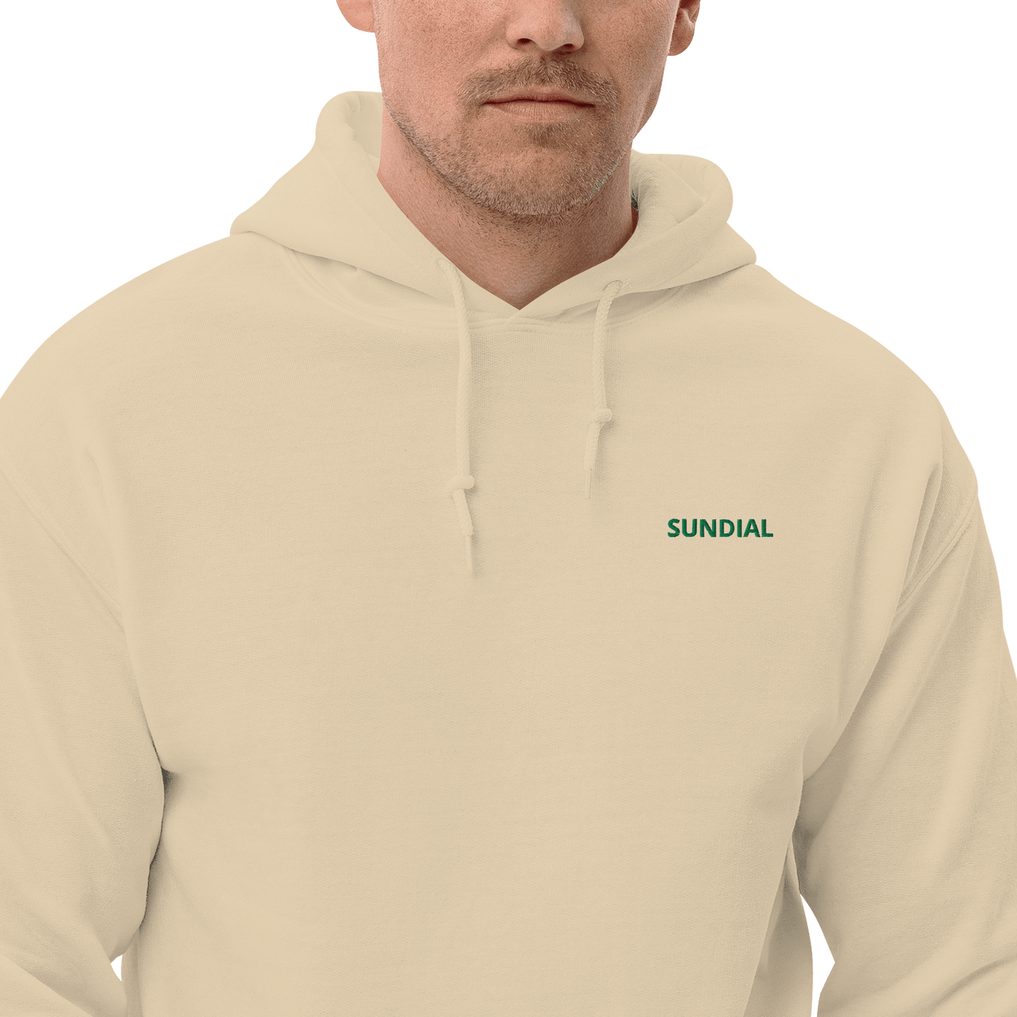 Sundial Horizon Hoodie – Sunbeam Sand & Evergreen - SundialSundial Horizon Hoodie – Sunbeam Sand & Evergreen