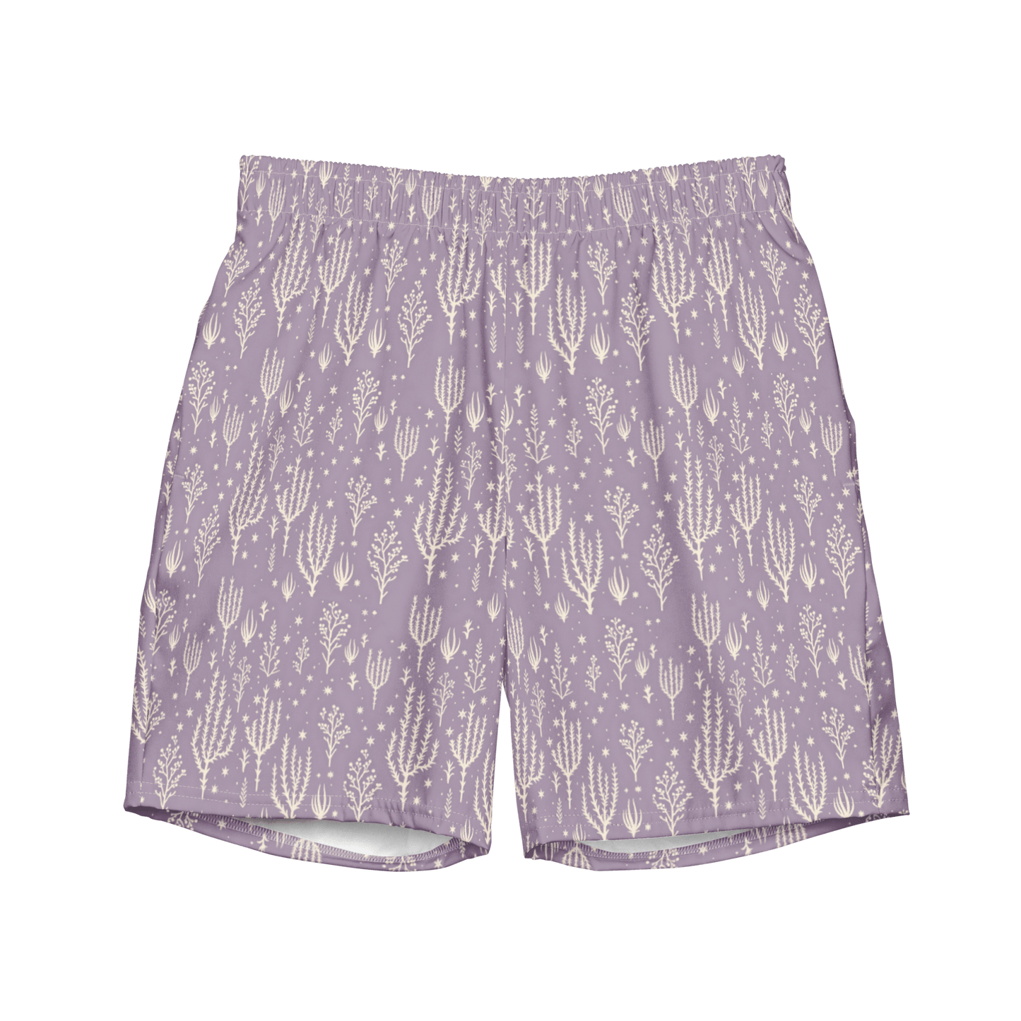 Ocotillo Sunrise: West Texas Blooms Swim Trunks