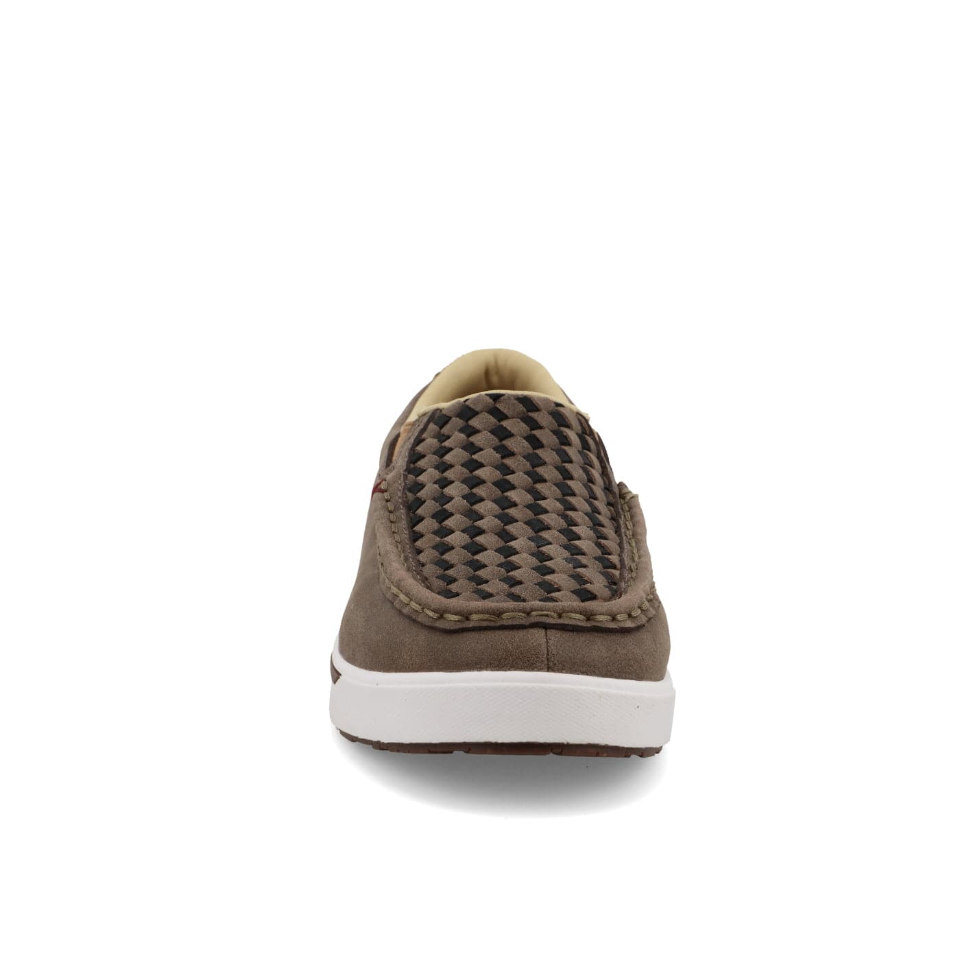 Twisted X Kids Taupe Grey & Black Slip On Kicks Shoe YCA0015