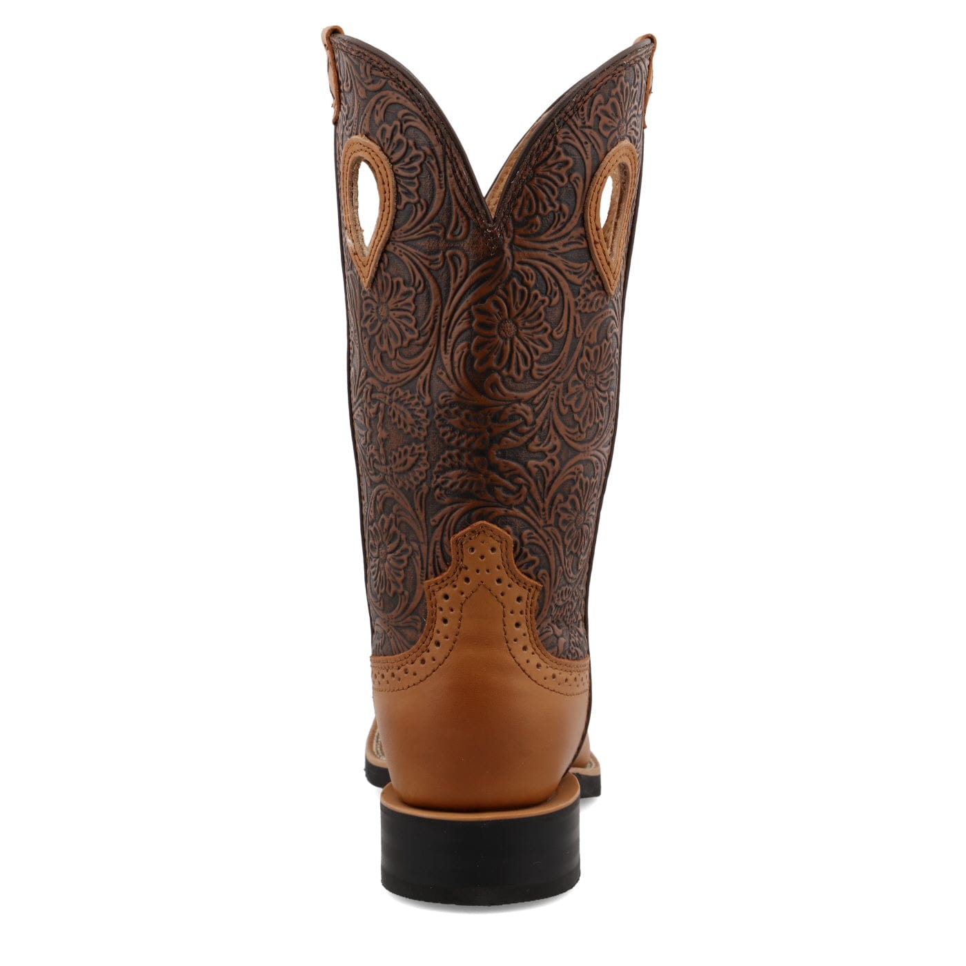 Twisted X Women's Tan & Tooled Ruff Stock Western Boot