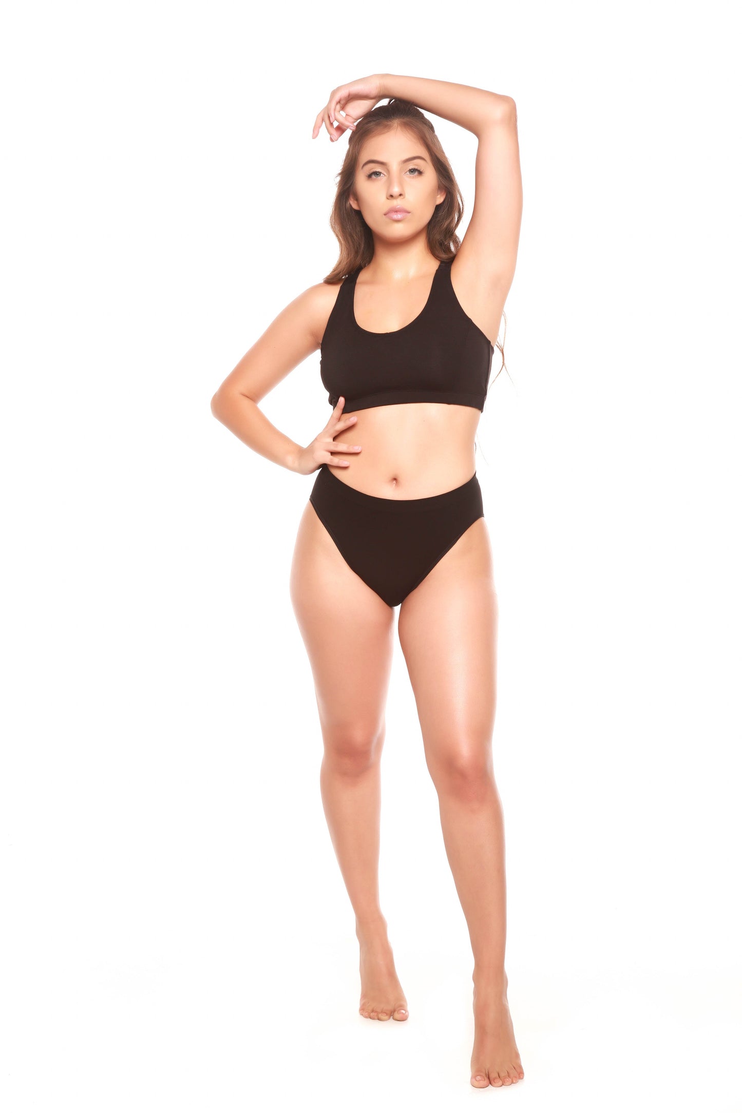 Clearance Women's Bamboo/Cotton High Leg Brief Style Underwear