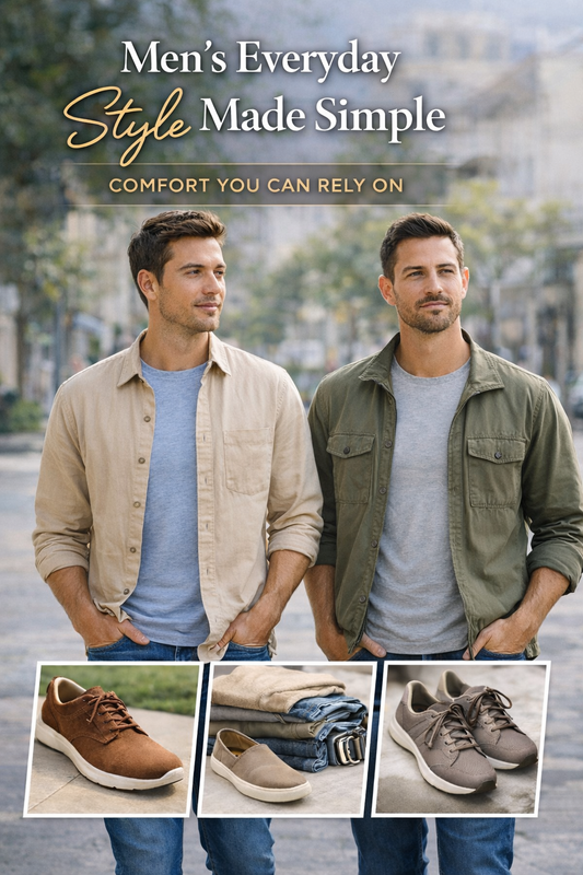 Men’s Everyday Style Made Simple (Comfort You Can Rely On)