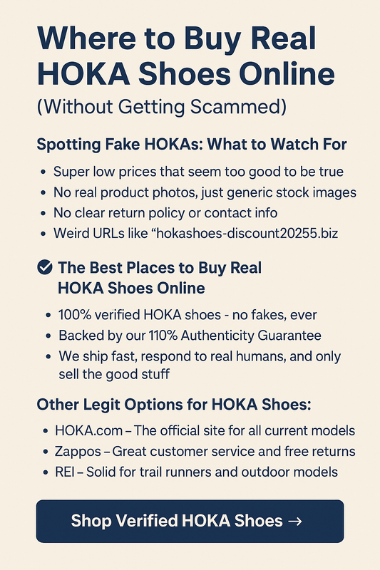 Where to Buy Real HOKA Shoes Online (Without Getting Scammed) - Sundial