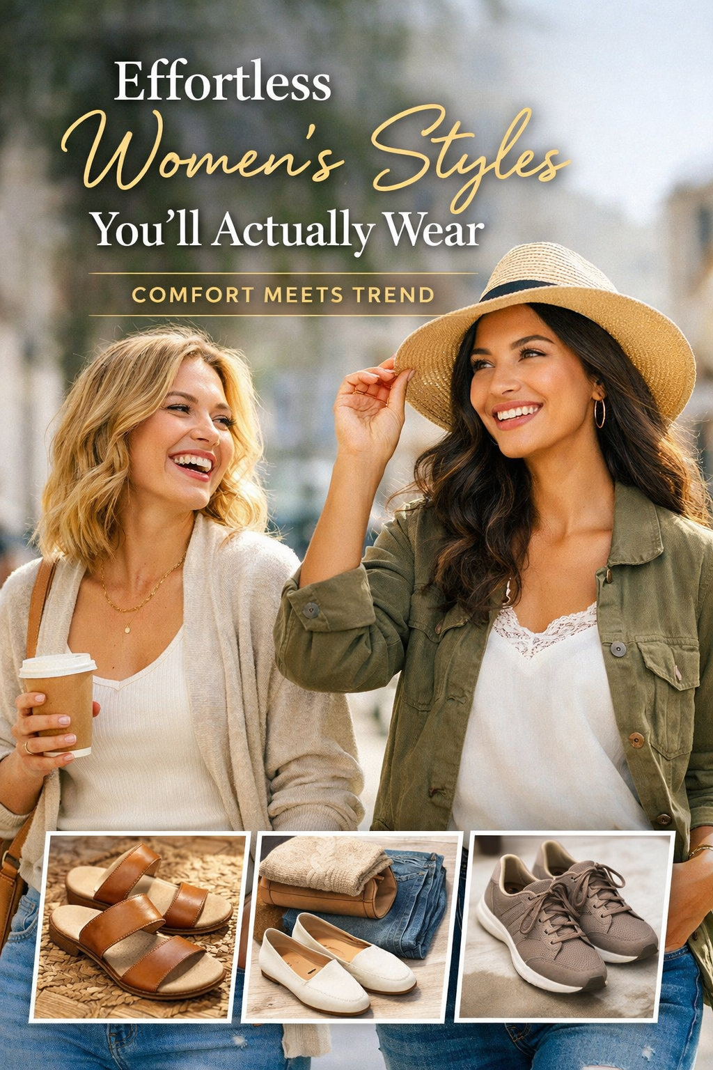Effortless Women’s Styles You’ll Actually Wear (Comfort Meets Trend)