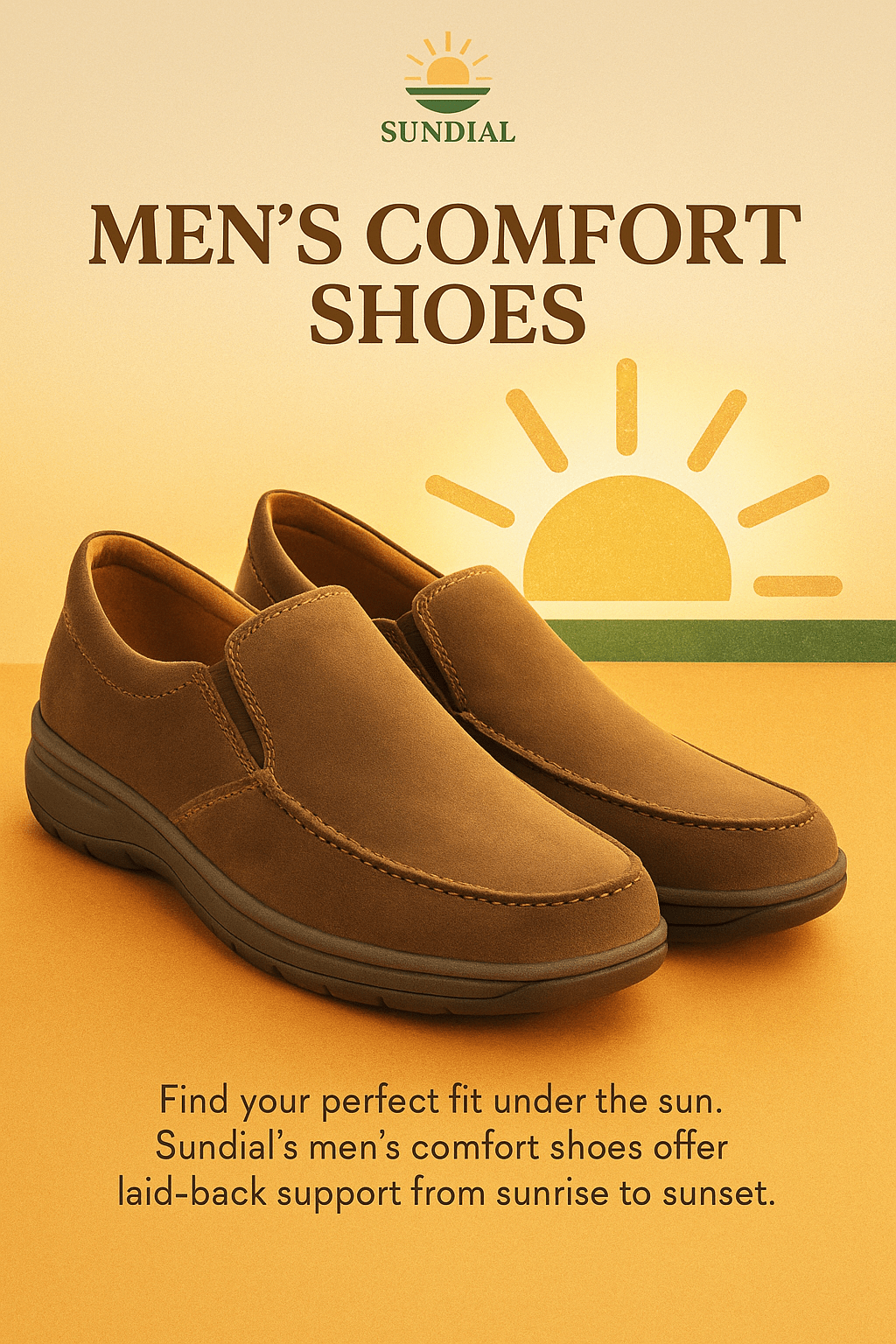 Men's Comfort Shoes - Sundial