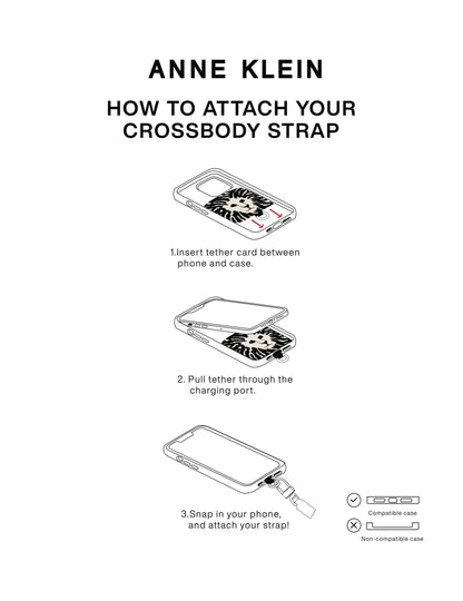 Vegan Leather Crossbody iPhone® Cord
