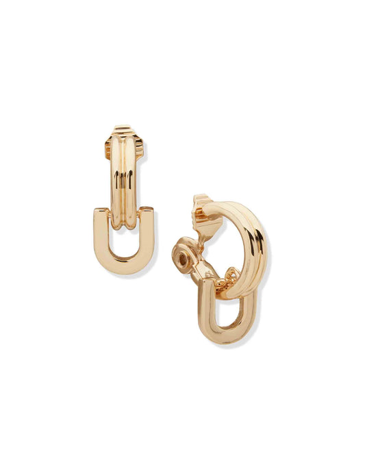 18MM Drop Hoop Earring