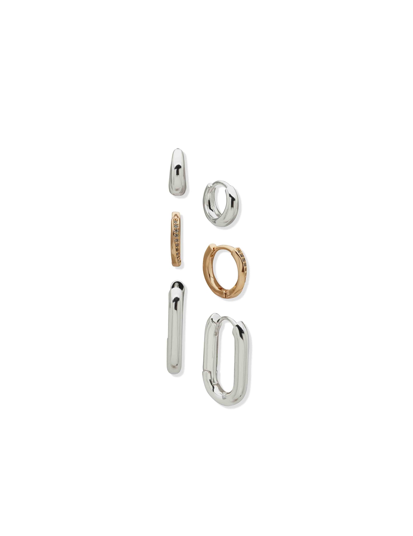 Art Deco Trio Hoops