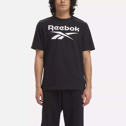 Men's Reebok Identity Big Stacked Logo T-Shirt