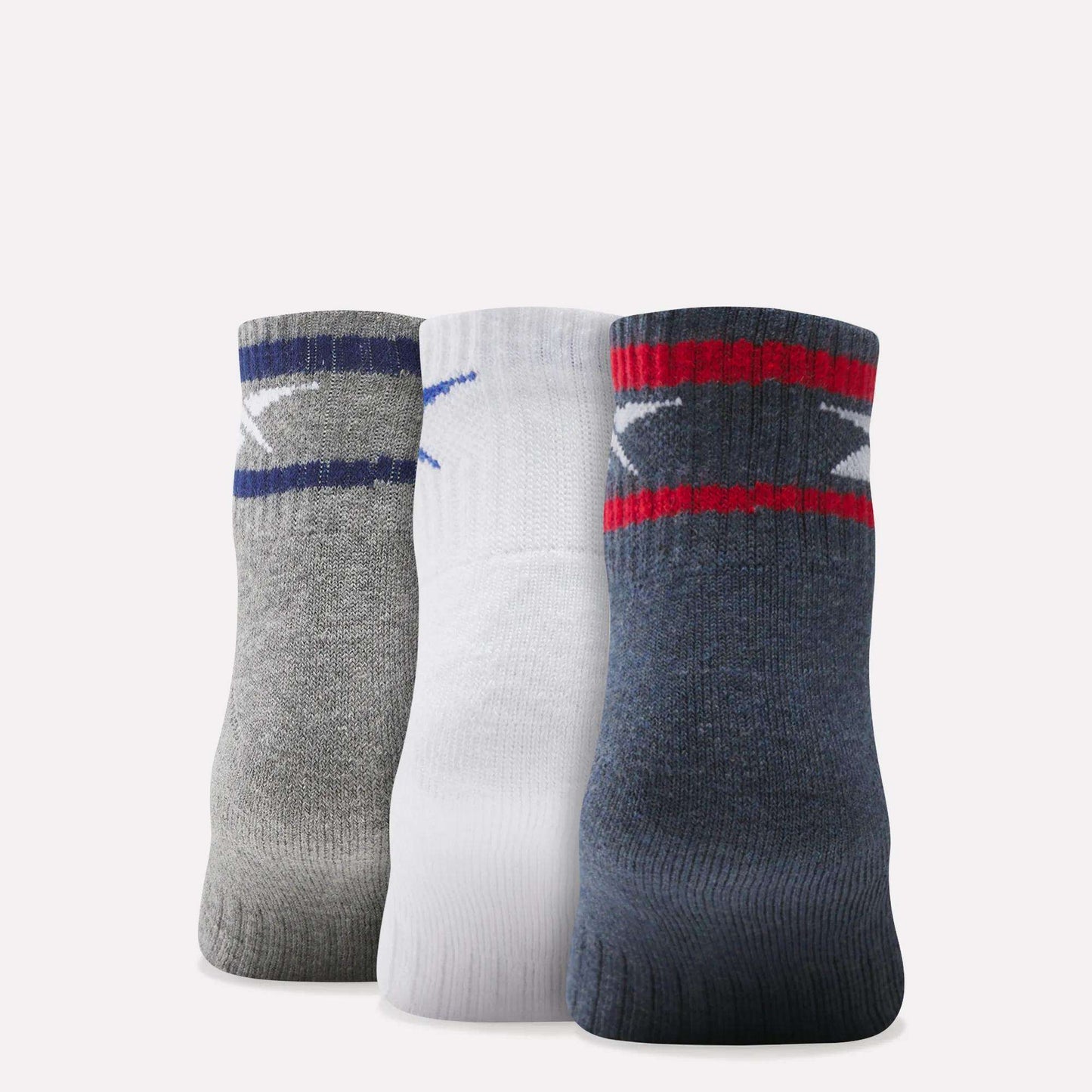 Men's Quarter Terry Socks 3 Pairs