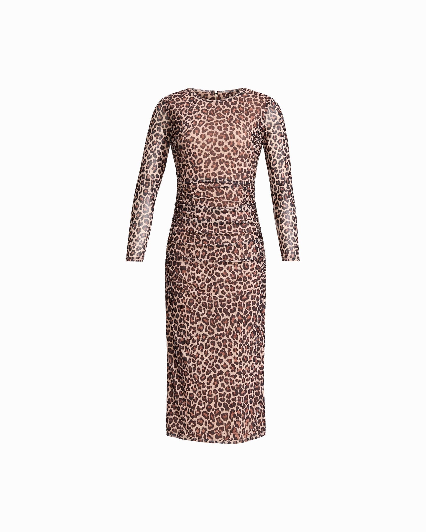 Long Sleeve Midi Modern Dress