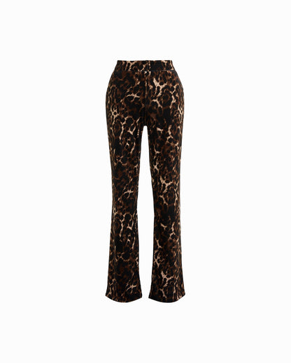 Fly Front Flare Pant