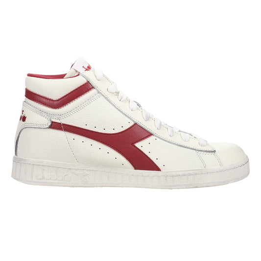 Game L Waxed High Top Sneakers