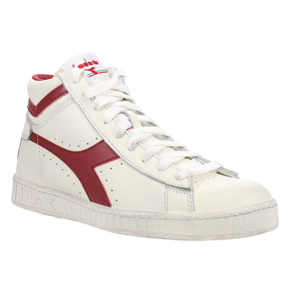 Game L Waxed High Top Sneakers