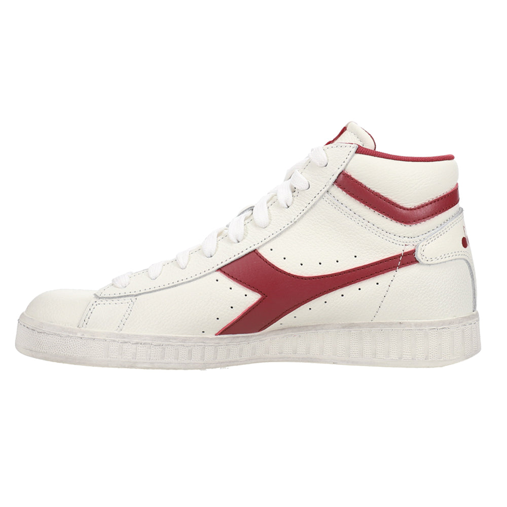 Game L Waxed High Top Sneakers