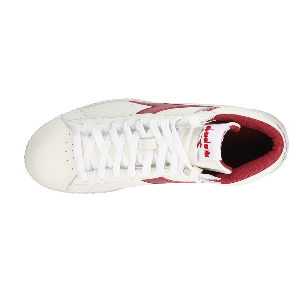 Game L Waxed High Top Sneakers