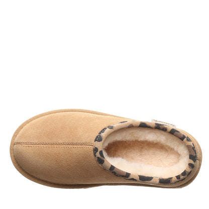 TABITHA YOUTH ICED COFFEE/LEOPARD TRIM