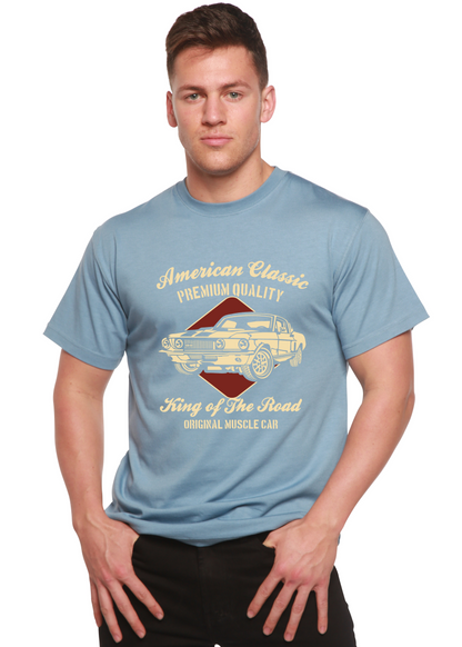 American Classic Men's Bamboo Viscose/Organic Cotton Short Sleeve Graphic T-Shirt