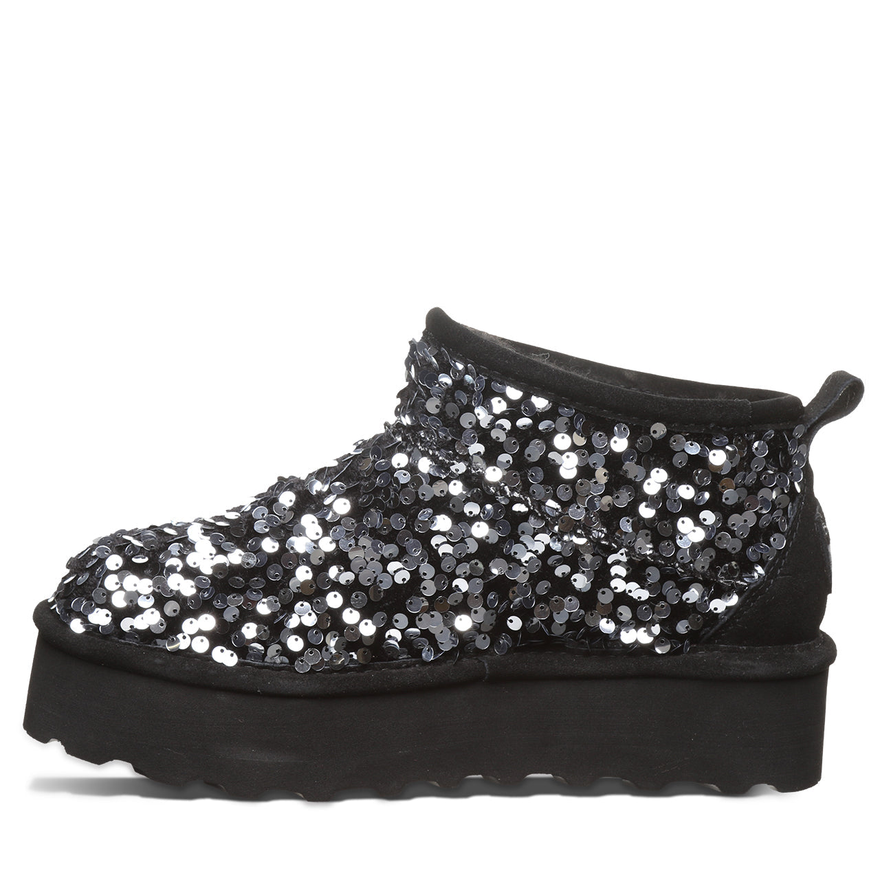 RETRO SUPER SHORTY SEQUIN SILVER