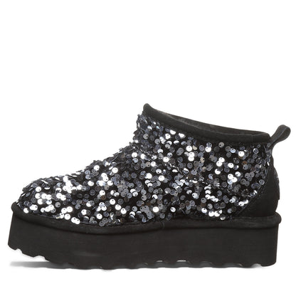 RETRO SUPER SHORTY SEQUIN SILVER