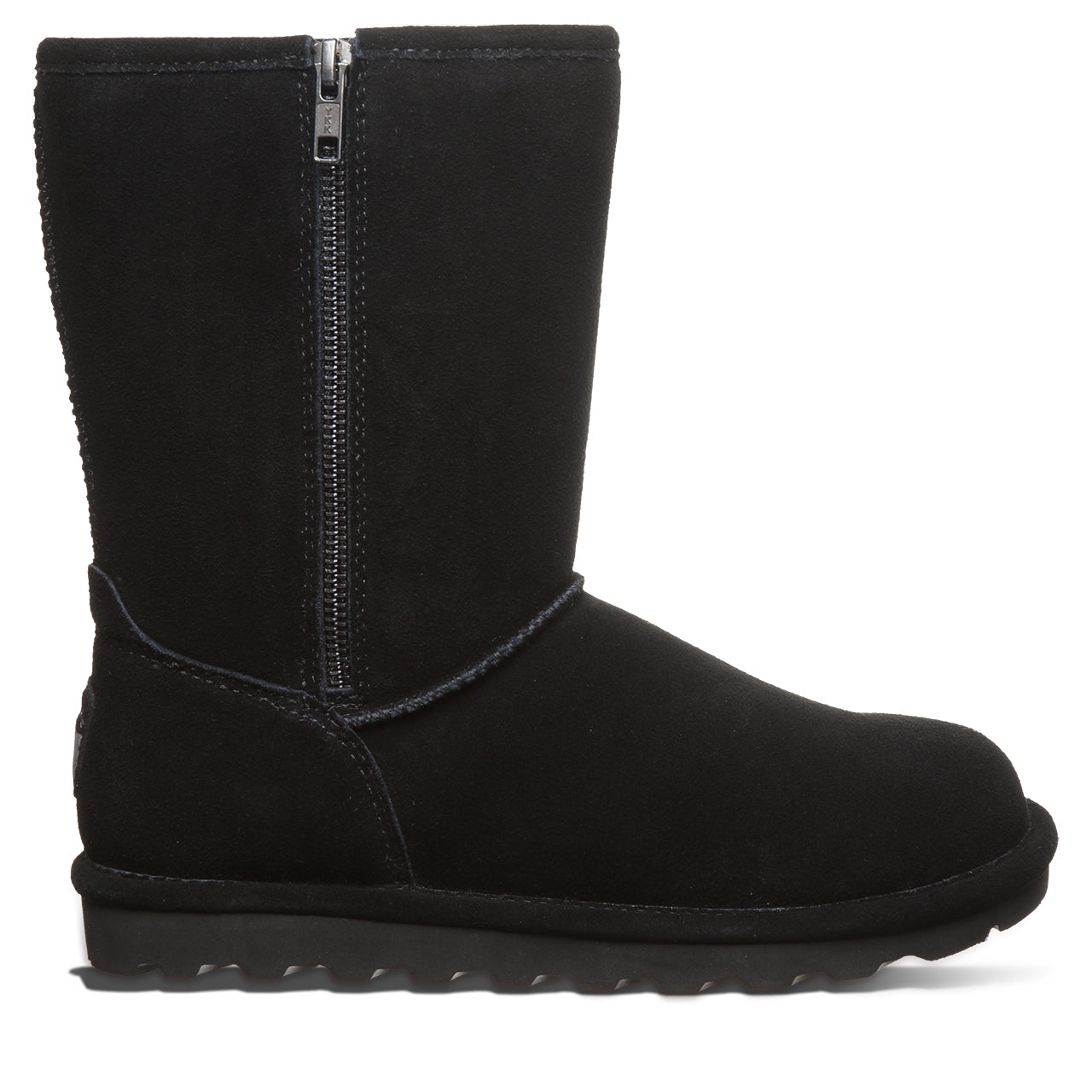 ELLE SHORT ZIPPER BLACK