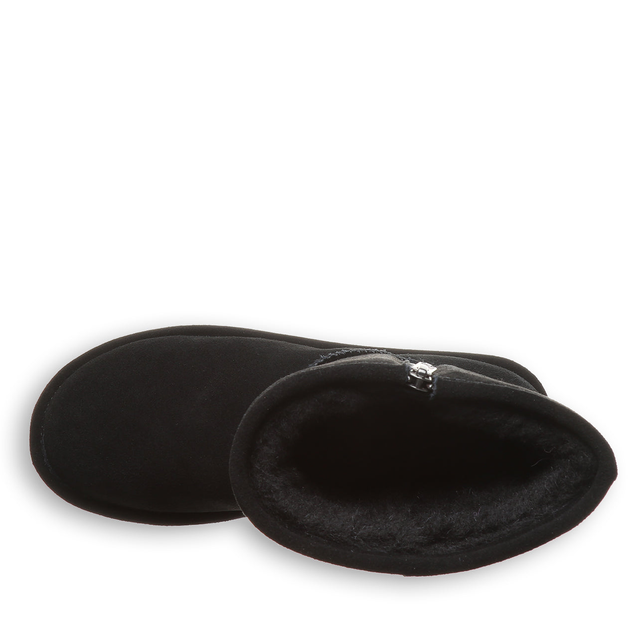 ELLE SHORT ZIPPER BLACK