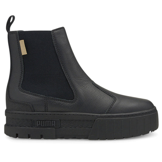 Mayze Round Toe Pull On Chelsea Booties