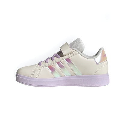 adidas Kids' Grand Court 2.0 Elastic Lace Sneakers