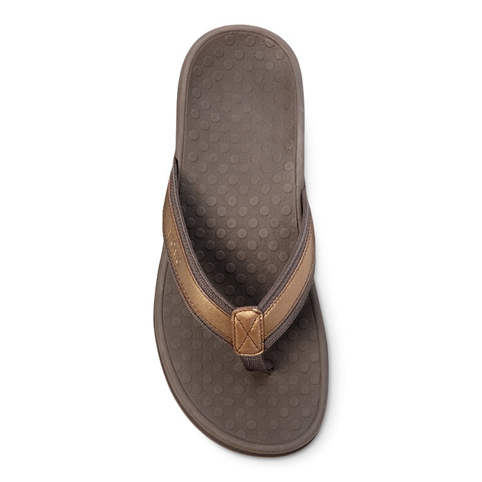 Womens Vionic Tide II Toe Post Sandal in Bronze — image 2