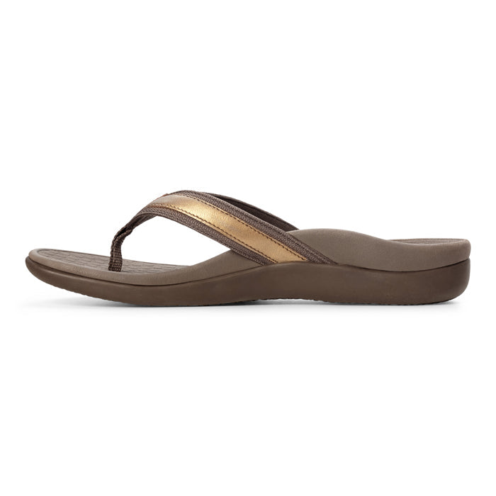 Womens Vionic Tide II Toe Post Sandal in Bronze — image 4