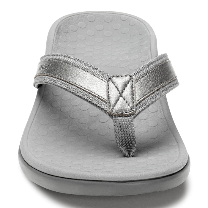 Womens Vionic Tide II Toe Post Sandal in Pewter — image 5