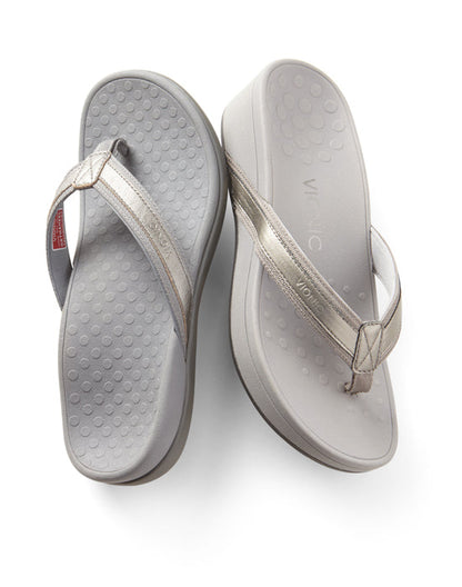 Womens Vionic Tide II Toe Post Sandal in Pewter — image 7
