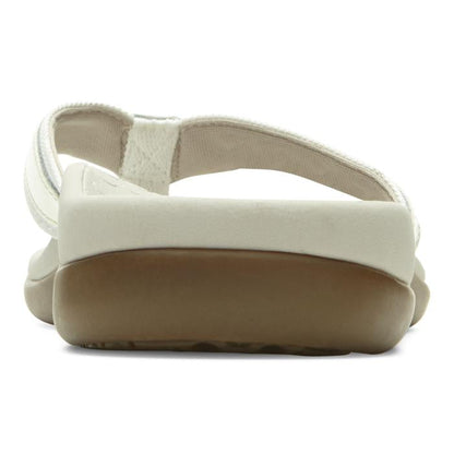 Womens Vionic Tide II Toe Post Sandal in White — image 6