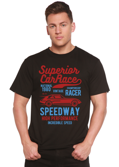 Superior Car Spun Bamboo® Men's Bamboo Viscose/Organic Cotton Short Sleeve Graphic T-Shirt