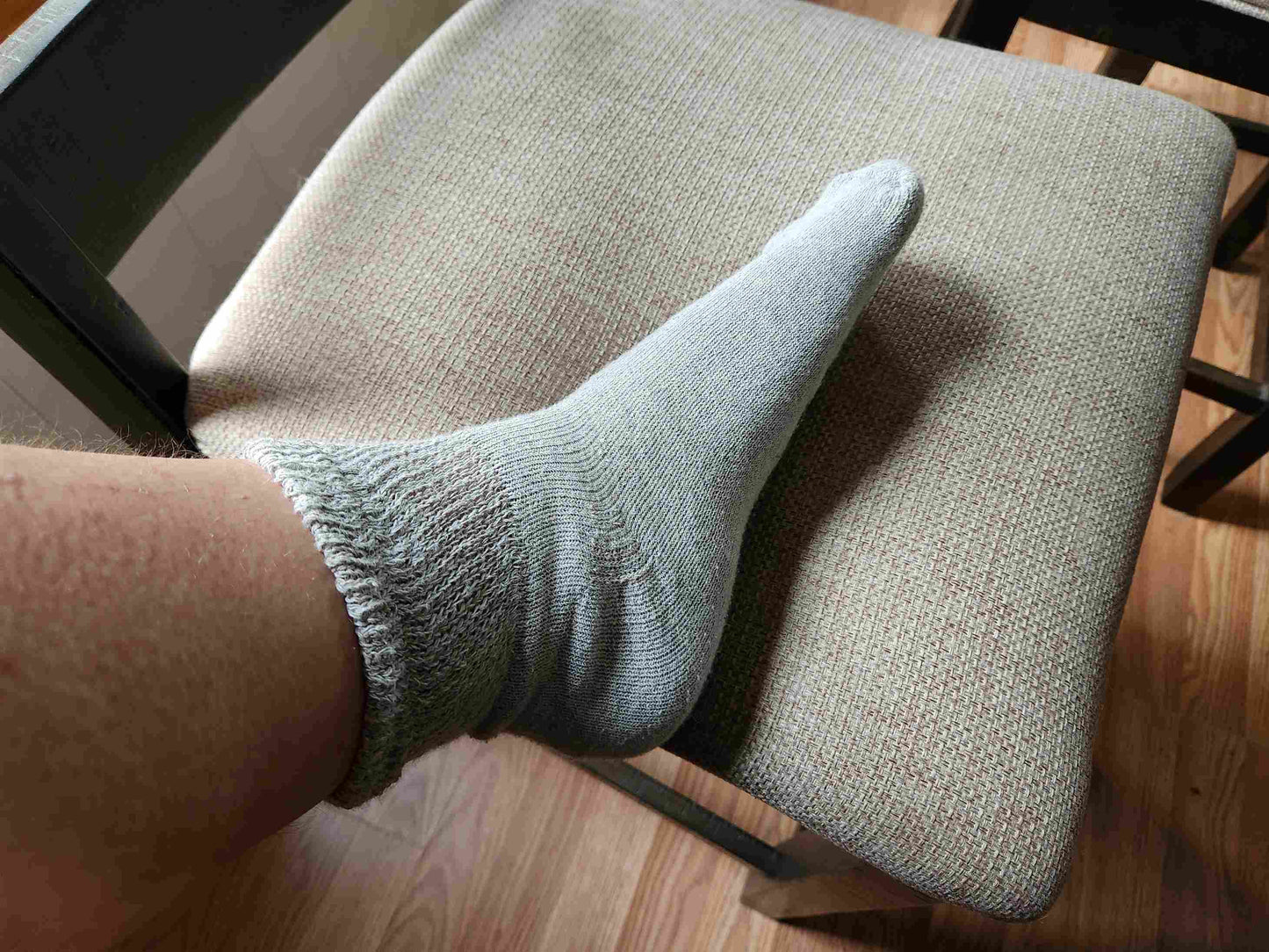 Men's Cotton Diabetic Ankle Socks (6 Pair)