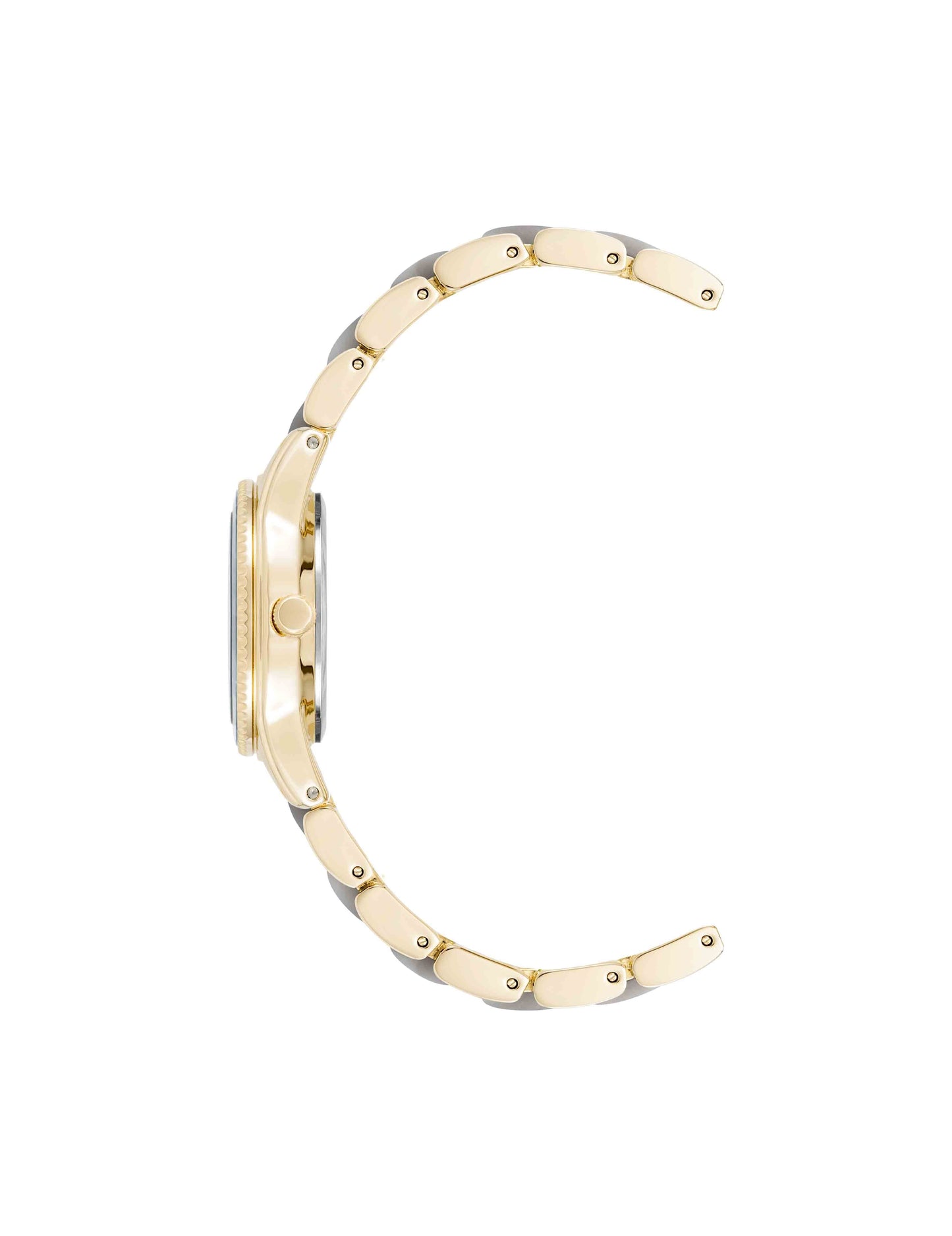 Pearlescent Acetate Link Bracelet Watch
