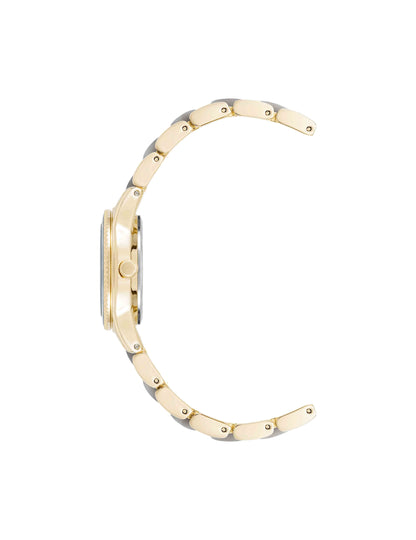 Pearlescent Acetate Link Bracelet Watch